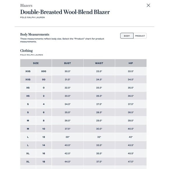 NWT Polo Ralph Lauren Cream Wool Double Breasted Women's Blazer $698 - Sz 8 Sz 6 - Picture 10 of 10